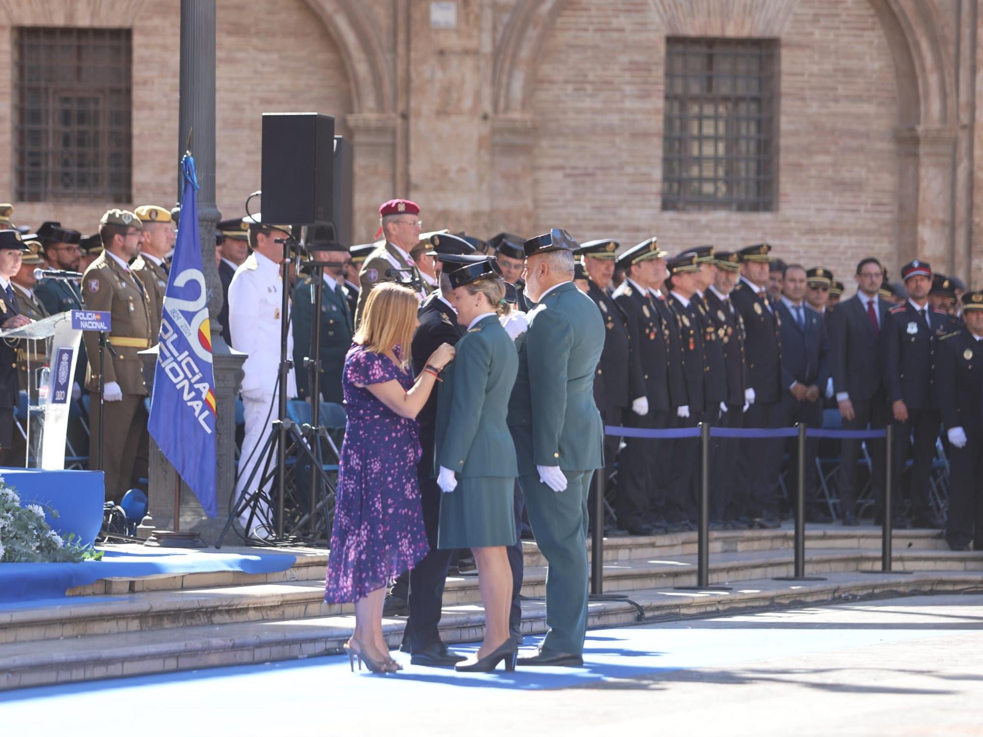 La Policía Nacional de Valencia celebra el Día de los Santos Ángeles Custodios