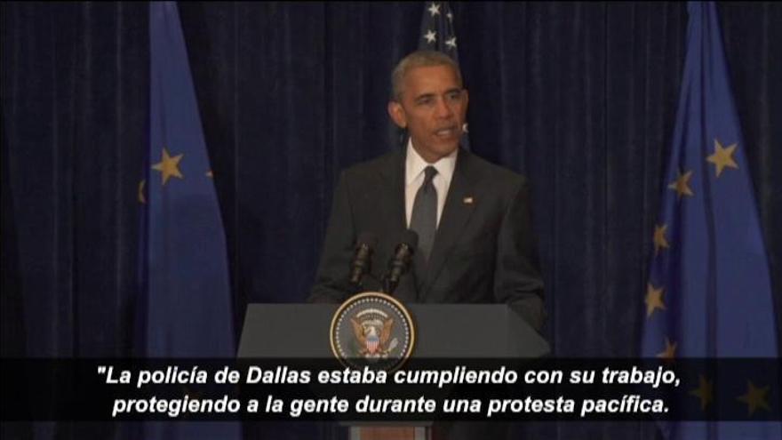 Obama califica de "calculado y despreciable" el ataque de Dallas