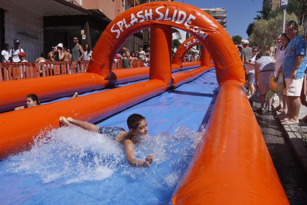 Lloret inaugura el tobogan aquàtic «Splash Slide»