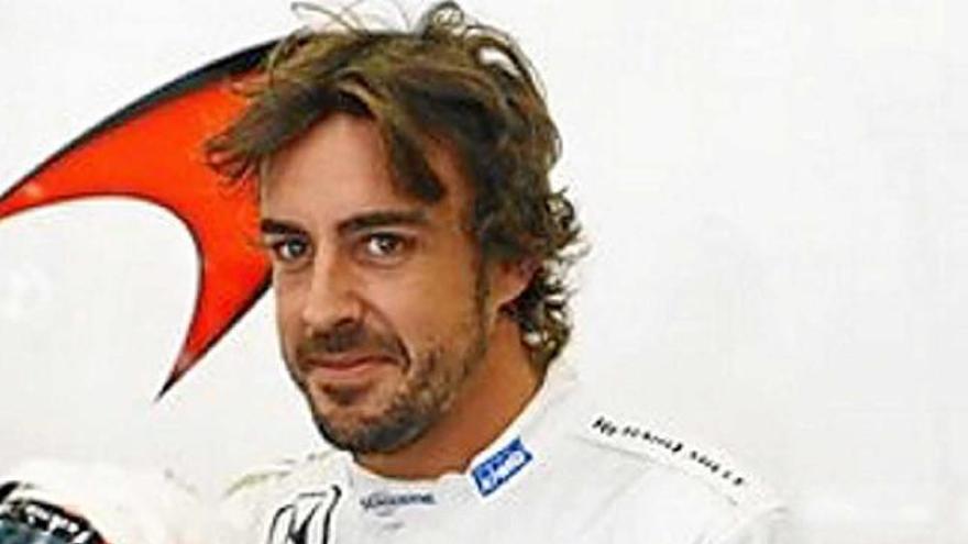 El pilot asturià Fernando Alonso