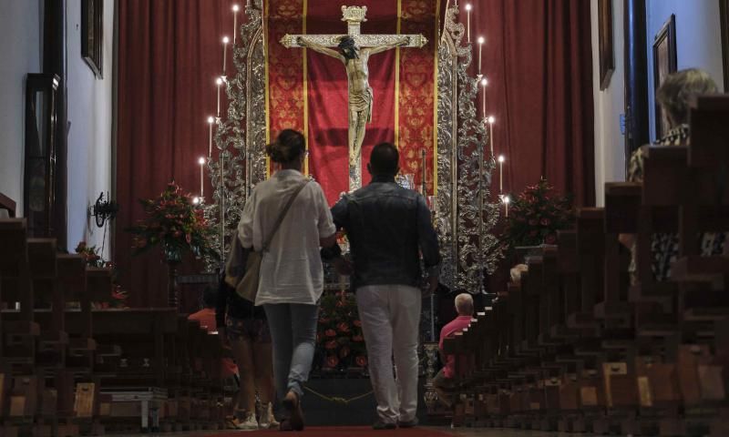 Obras en el Santuario del Cristo de La Laguna