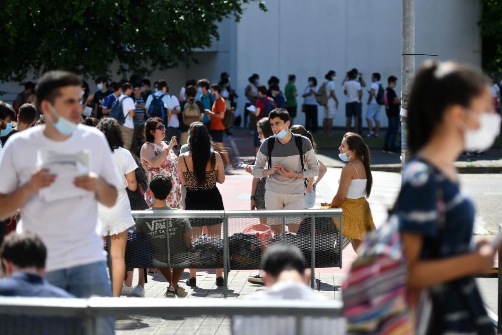 ABAU 2020 en Pontevedra: nuevos espacios para exámenes, distancias y mascarillas