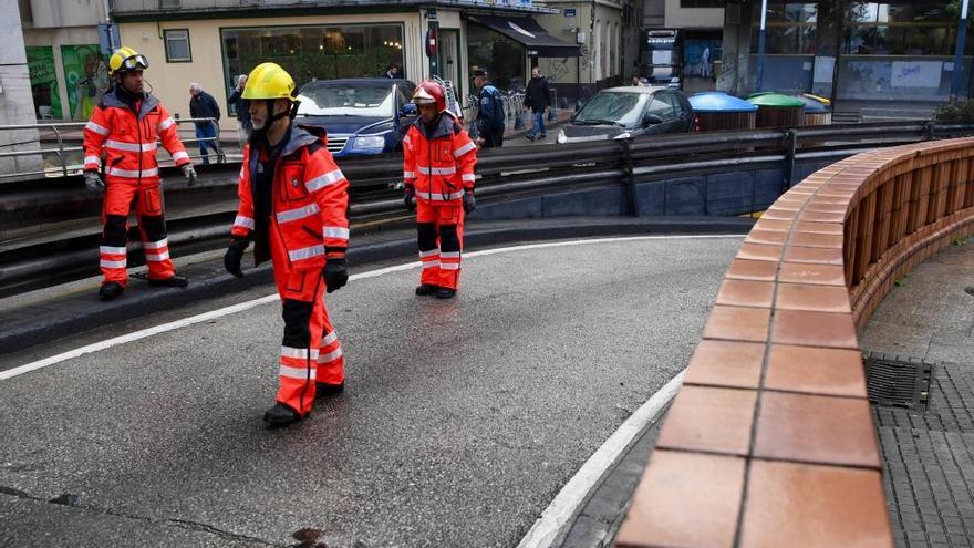 Mañana complicada hoy para el tráfico en A Coruña