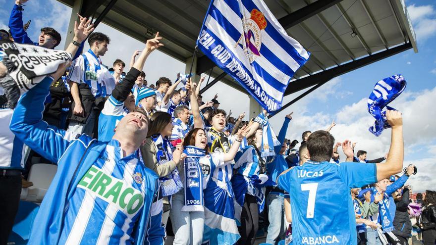 Más de 1.500 deportivistas acompañan al equipo