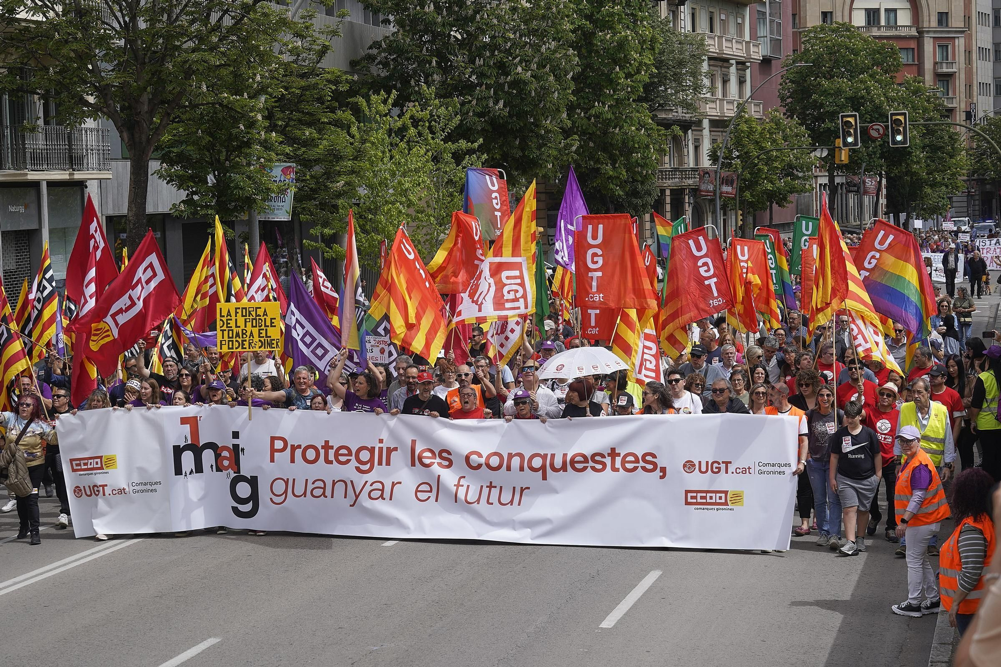 El sindicalisme gironí reclama reduir la jornada i fenar els accidents laborals