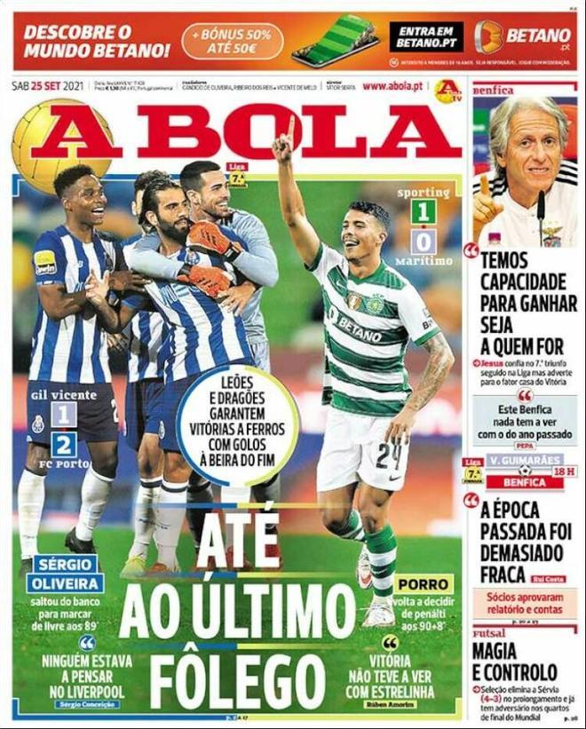 Las portadas de la prensa deportiva de hoy