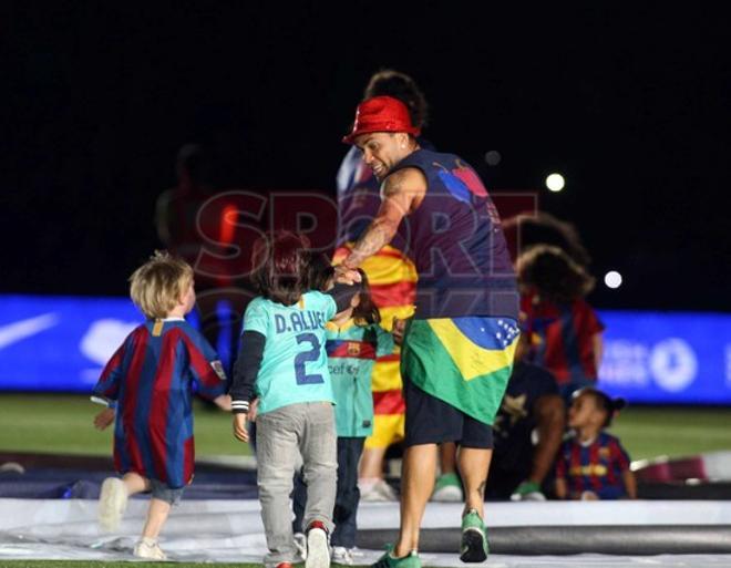 El Camp Nou acogió la fiesta de la Liga