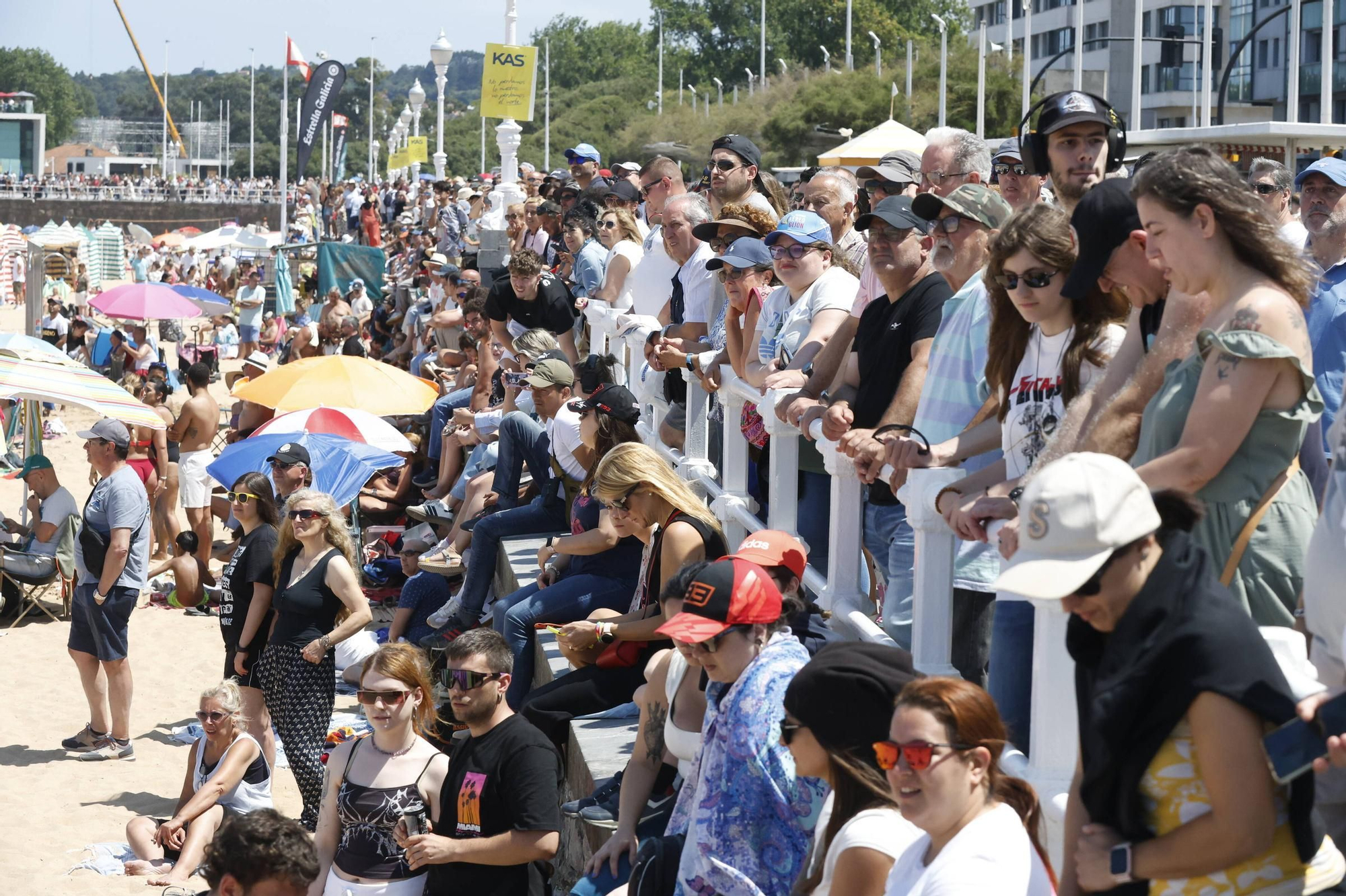 El espectacular y multitudinario Festival Aéreo de Gijón, en imágenes