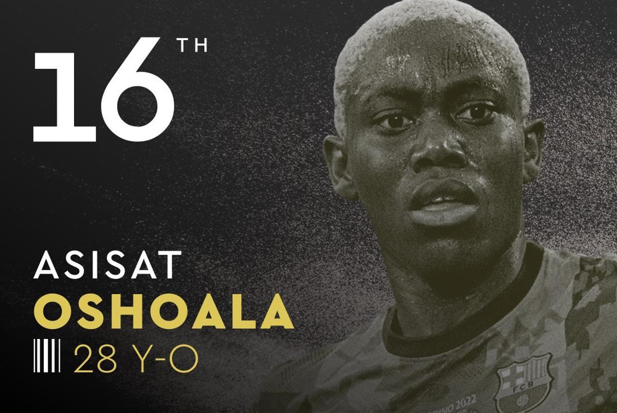 16. Asisat Oshoala