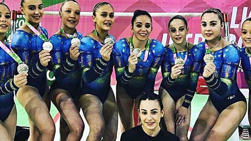 Les gimnastes de l&#039;Egiba entren a la final de la lliga com a segon millor equip