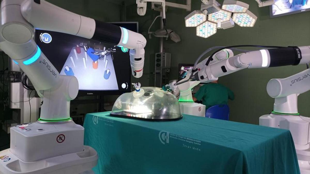 Plataforma robótica para cirugía laparoscópica