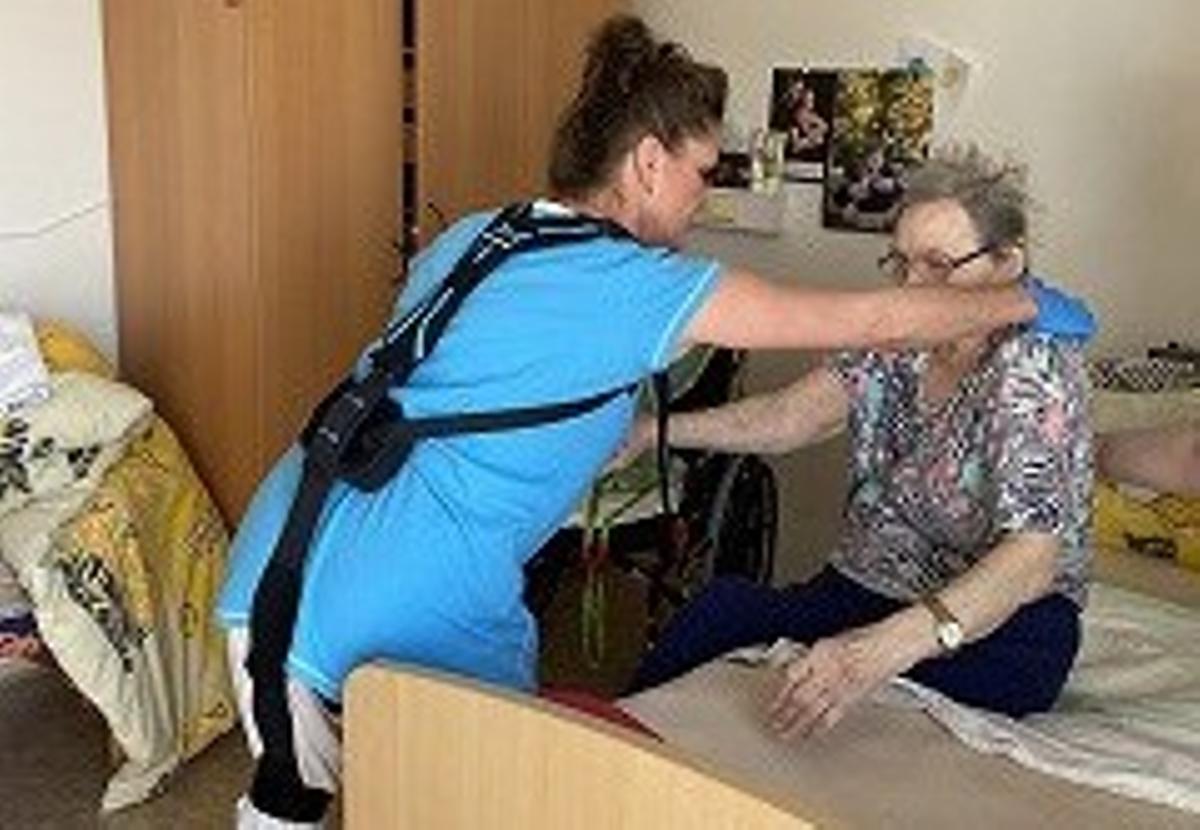 El exoesqueleto puede ser de mucha ayuda en atención a mayores o personas con problemas de movilidad.