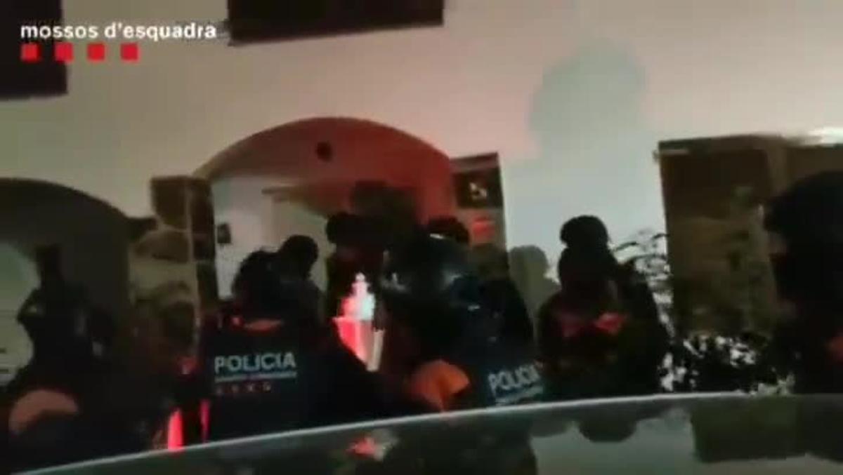 Operación de los Mossos contra el tráfico de drogas y blanqueo de capitales