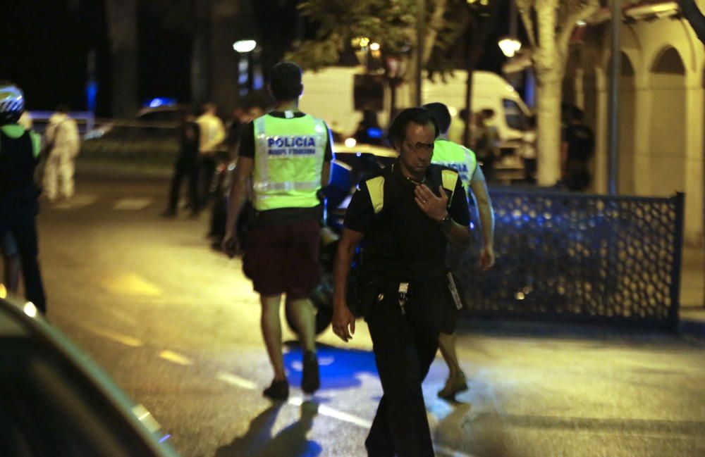 Las imágenes del atentado terrorista en Cambrils
