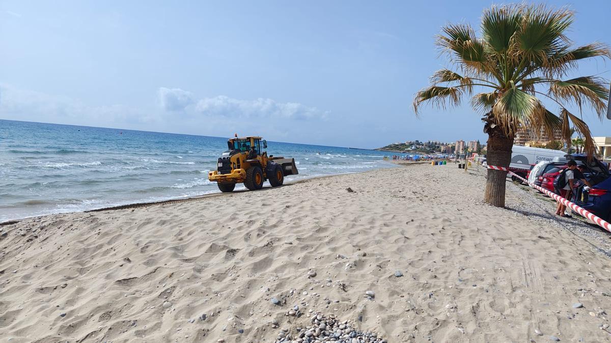 Vídeo: Aportación de arena a la playa Morro de Gos en Orpesa
