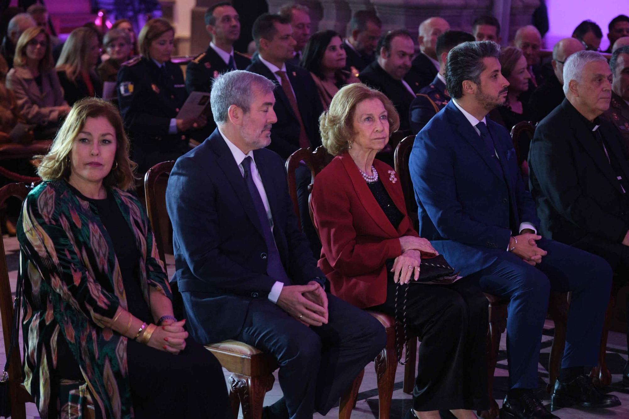 La reina emérita Doña Sofía asiste al concierto del 30 aniversario del Grupo de Ciudades Patrimonio de la Humanidad