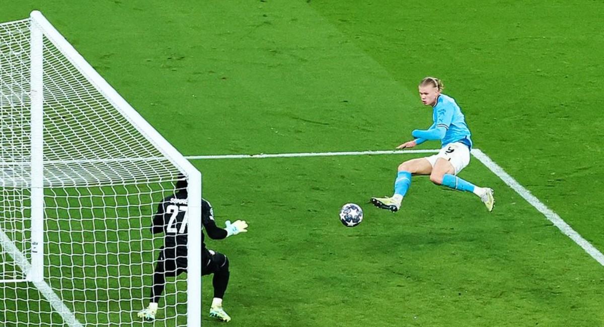 Haaland consigue el 3-0 del Manchester City al Bayern en el Etihad. Haaland consigue el 3-0 del Manchester City al Bayern en el Etihad.