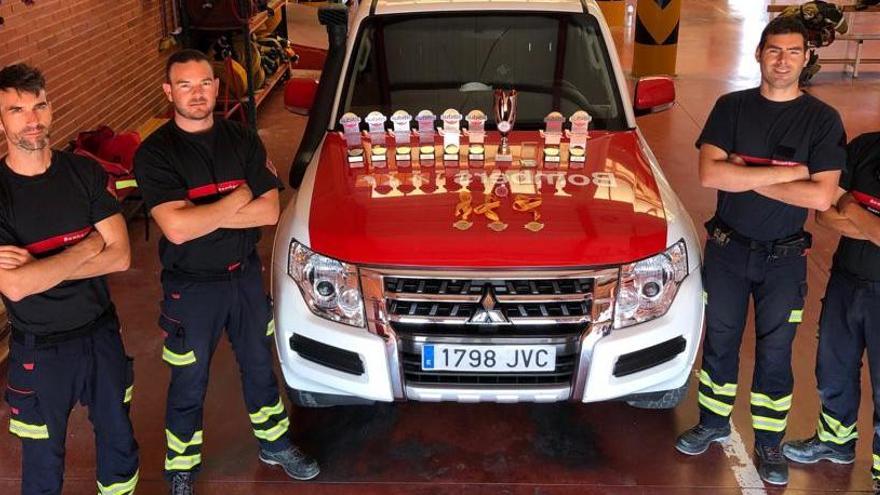 Bomberos del Consorcio Provincial logran media docena de medallas en el Foro Internacional de Rescate Técnico