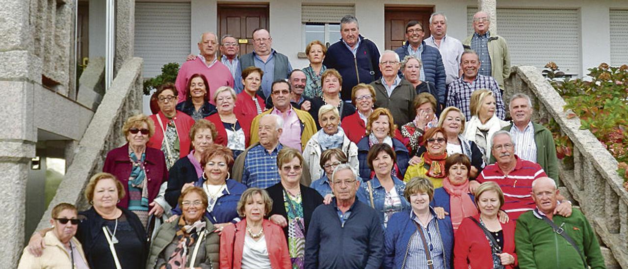 La peña &quot;Los Candiles&quot;, en Galicia