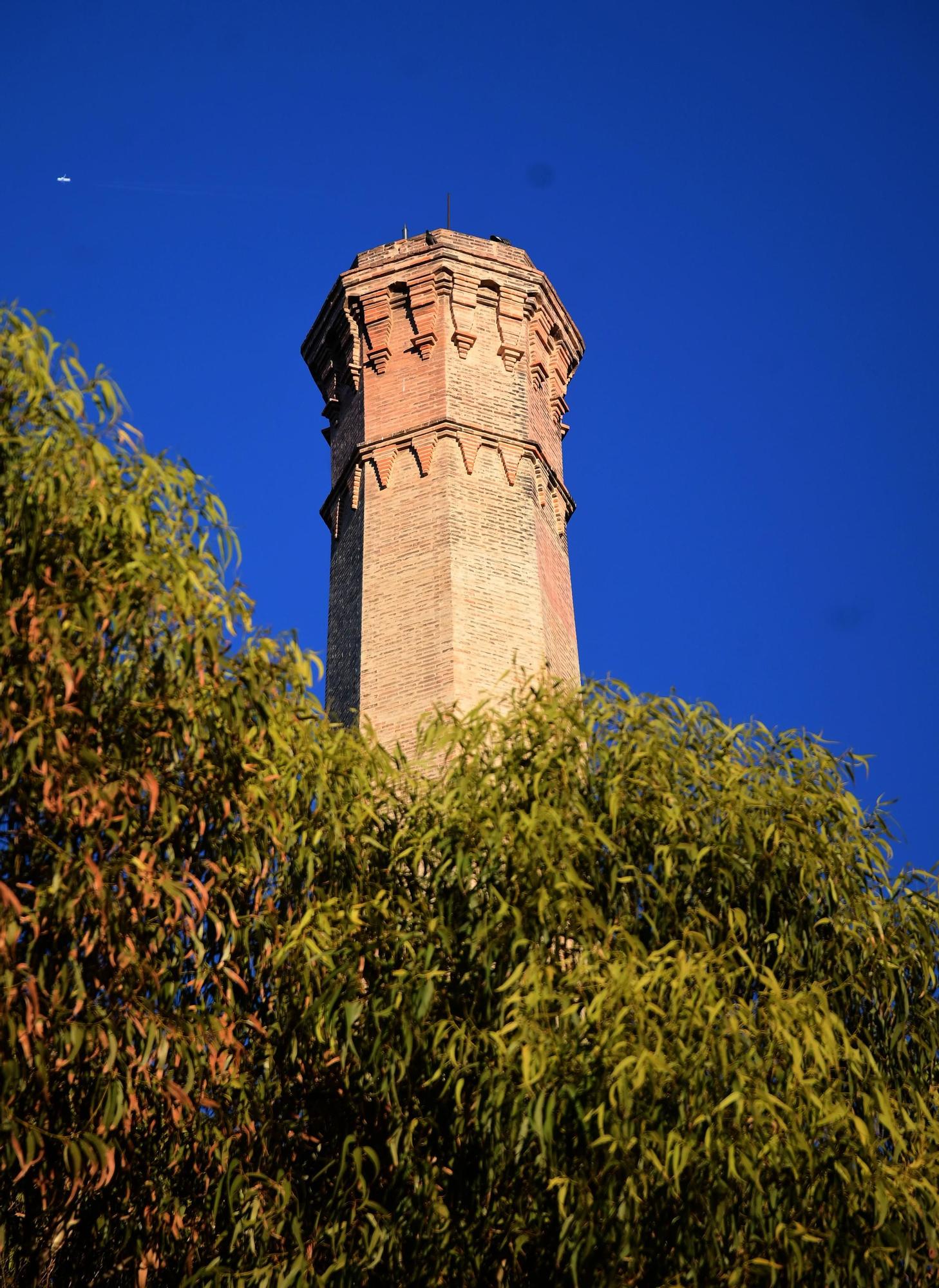 El nuevo aspecto de las chimeneas de la Alameda