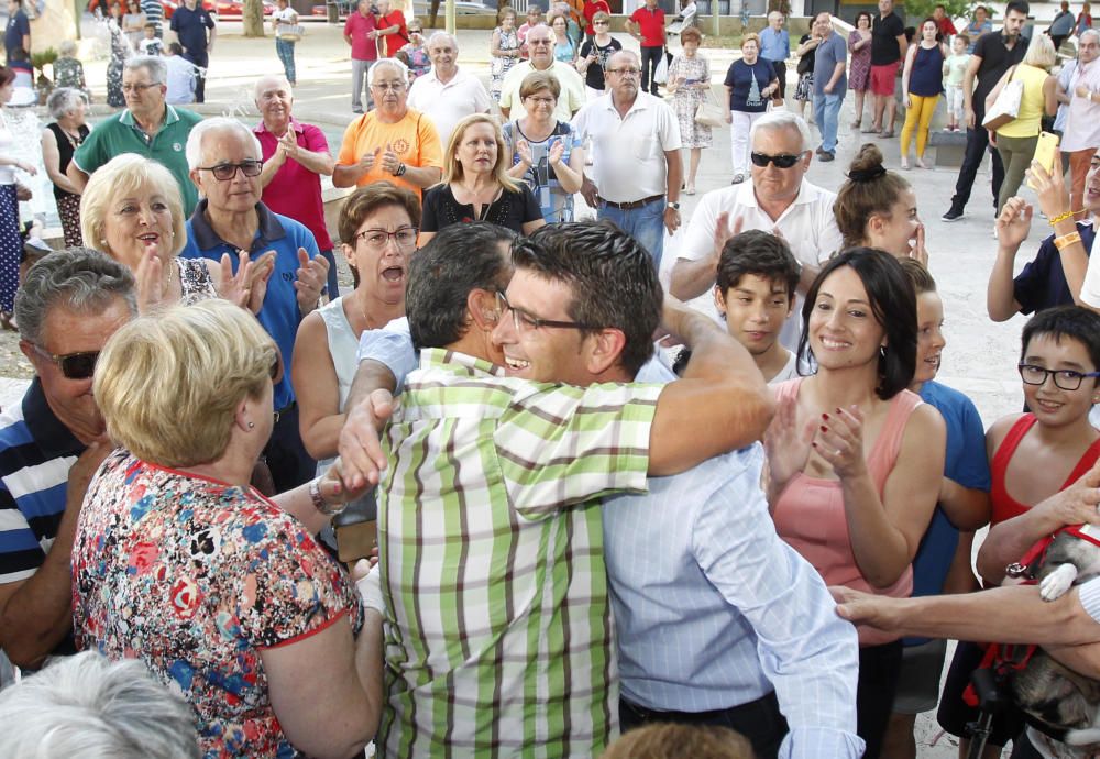 Primer acto como alcalde de Jorge Rodríguez tras su detención