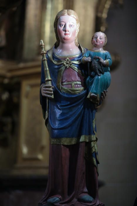 Sant Nicolau restaura su Virgen del Buen Suceso