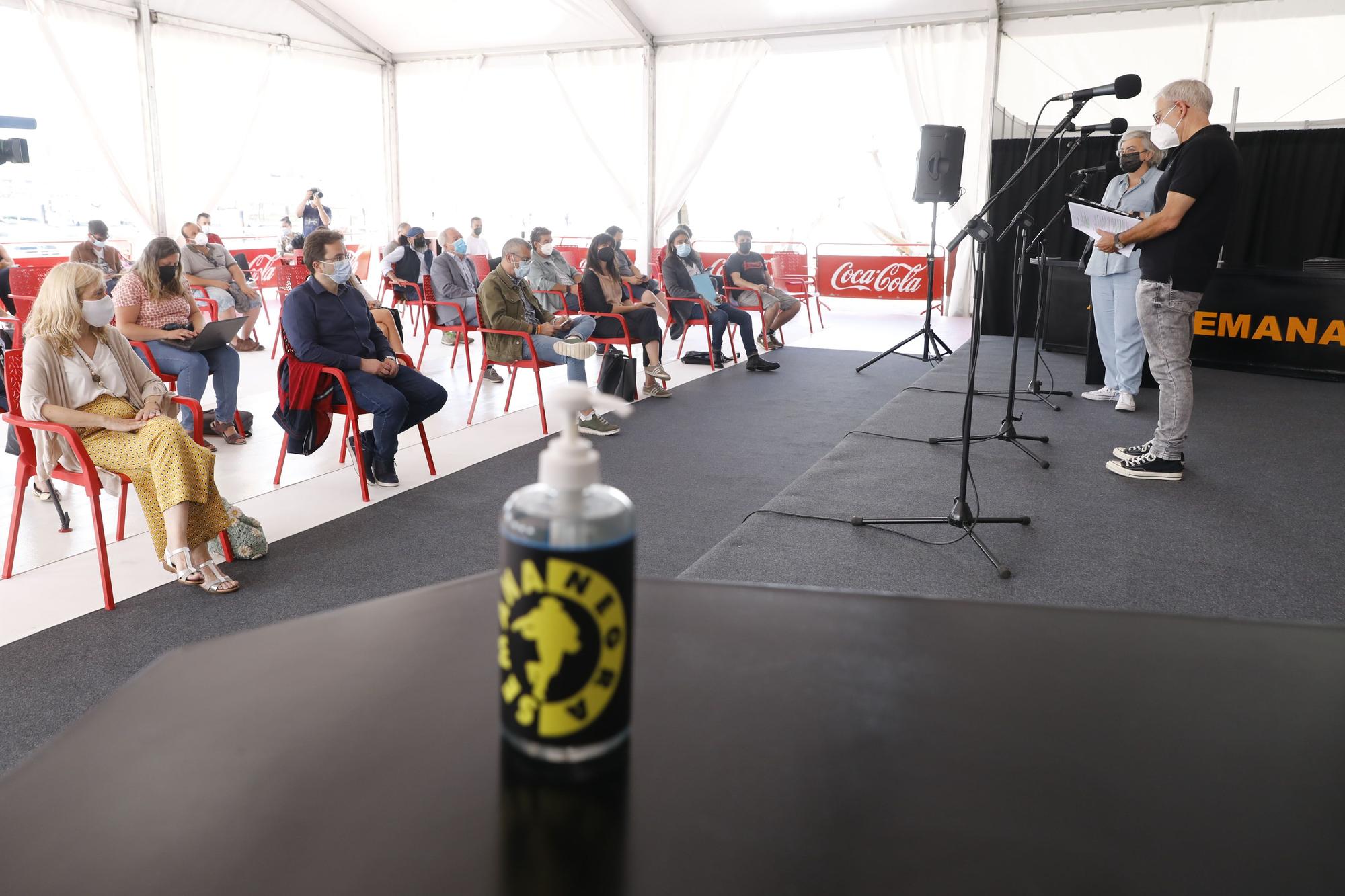 Presentación de la XXXIV edición de la "Semana negra" de Gijón