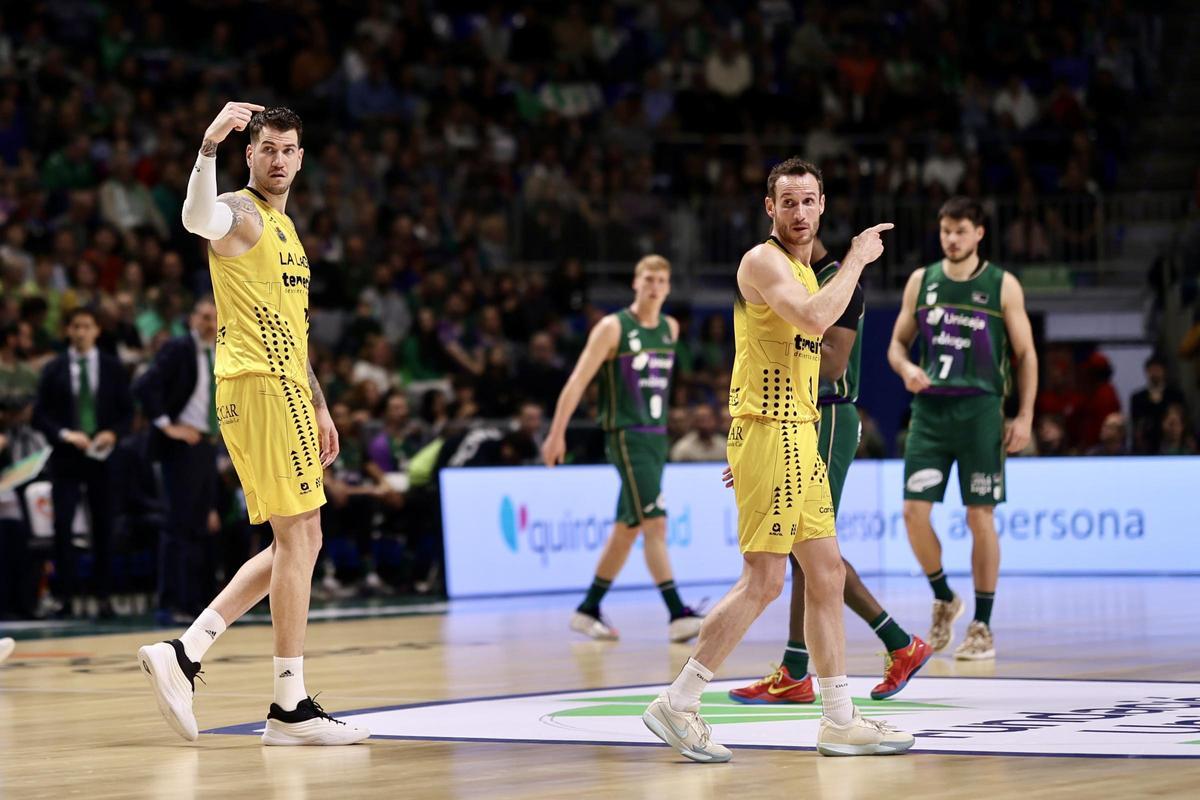 Fran Guerra y Marce Huertas, en el Carpena.