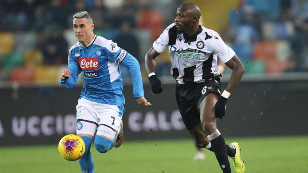 El Nápoles recibe en San Paolo al Udinese en la jornada 34 de la Serie A