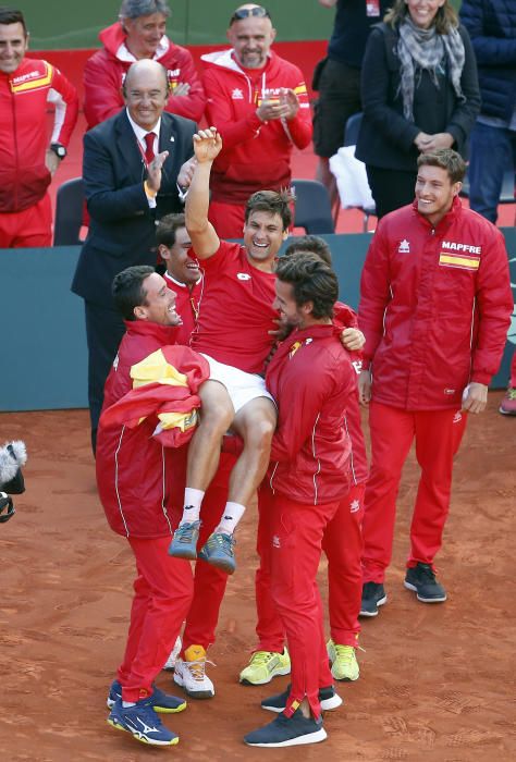 Copa Davis: David Ferrer - Philipp Kohlschreiber