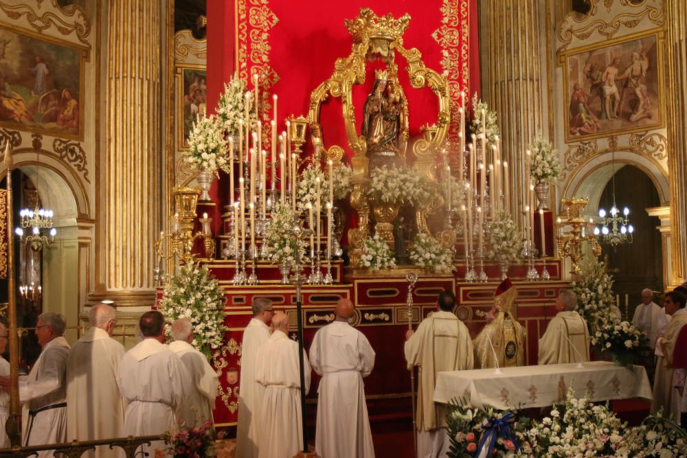 Misa en honor a la Virgen de la Victoria