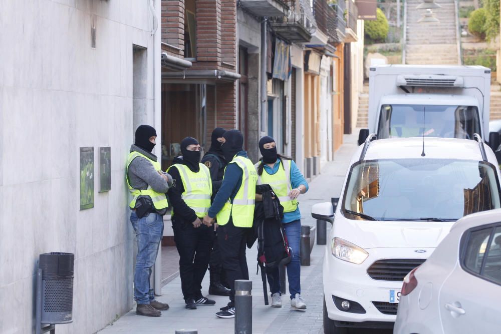 Operació contra el gihadisme a Santa Coloma de Farners