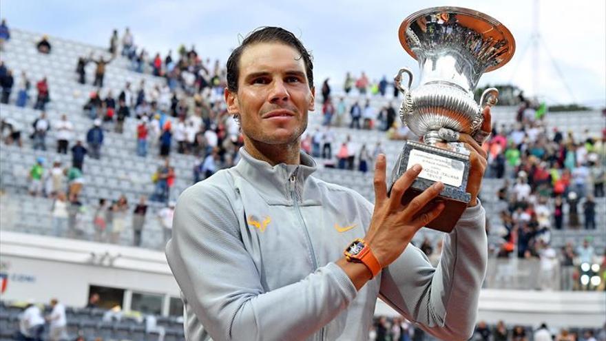 Rafa Nadal conquista la final de Roma con ‘ayuda’ de la lluvia