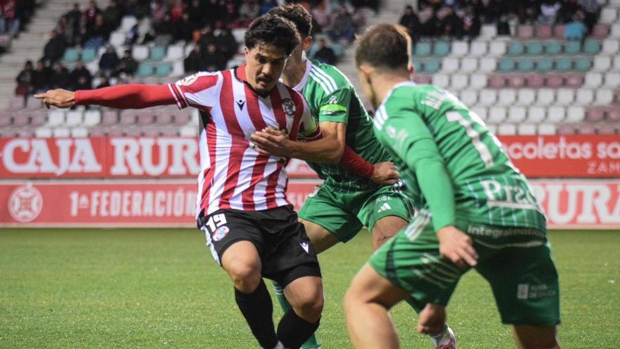 Abde Damar, tras su debut como jugador y goleador del Zamora CF: "Salió un partido redondo"