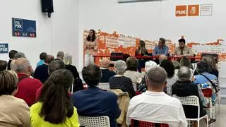Inés Rey, reelegida secretaria general del PSOE coruñés con unos 60 militantes en la asamblea
