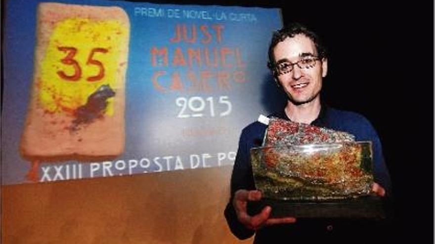 El premiat del 35è Premi Just M. Casero, Josep Maria Pagès.