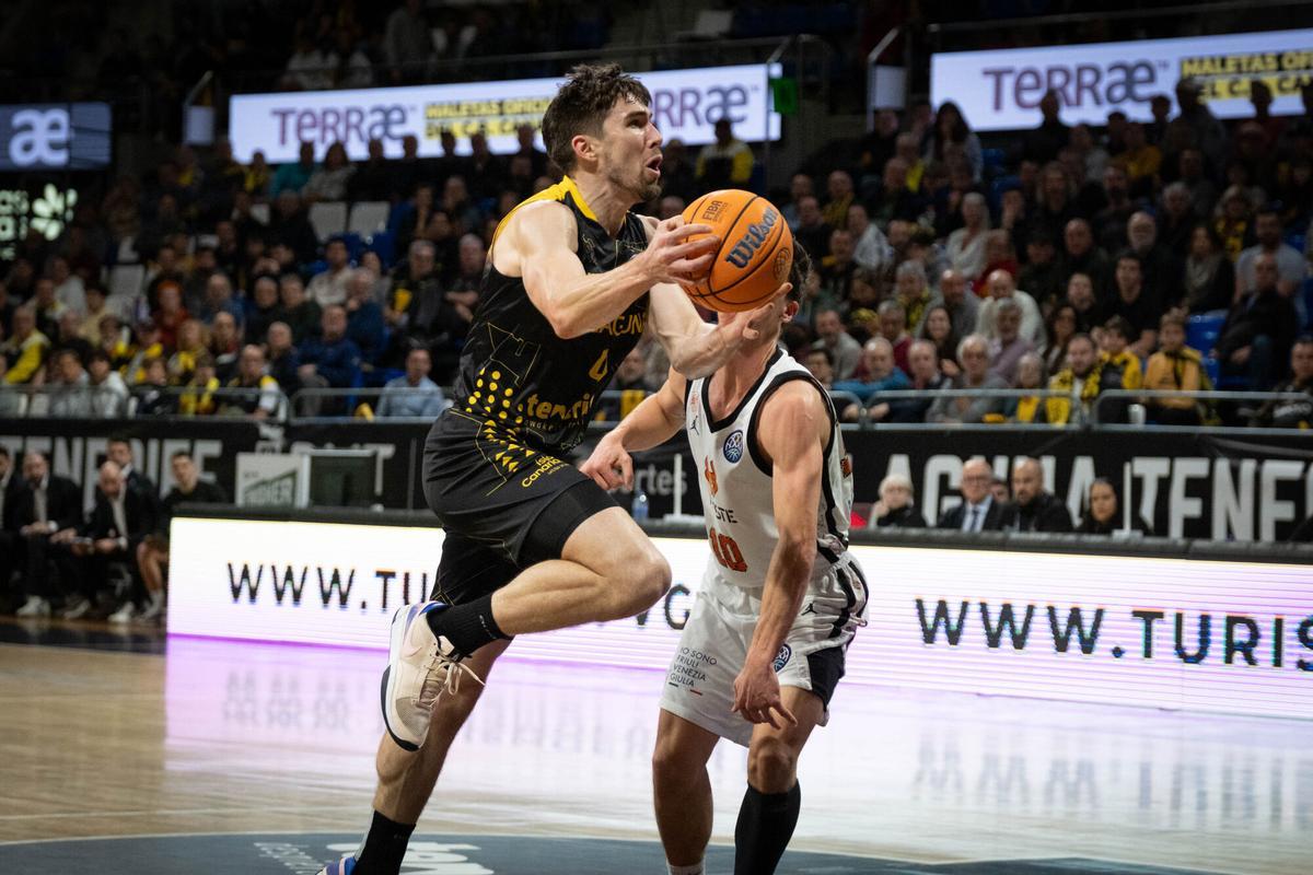 BCL: La Laguna Tenerife CB Canarias - Pallacanestro Trieste
