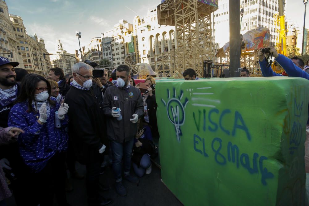 Proceso creativo de la falla municipal