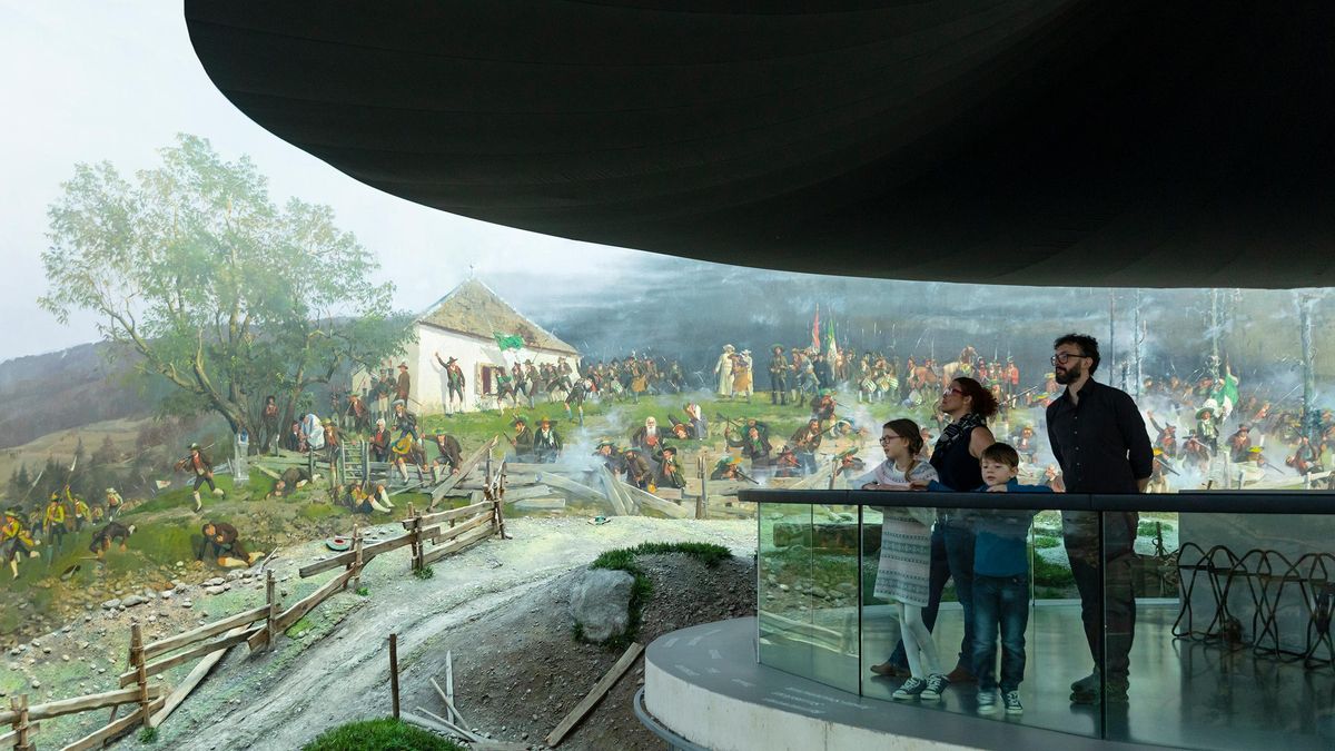 La pintura circular más grande del mundo está en Austria: muestra un hecho histórico