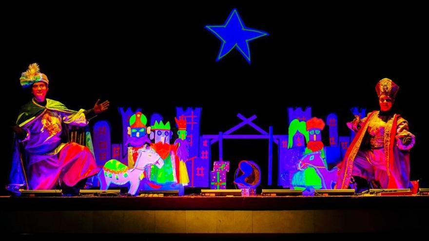 «Los Pintores», sobre el escenario. |