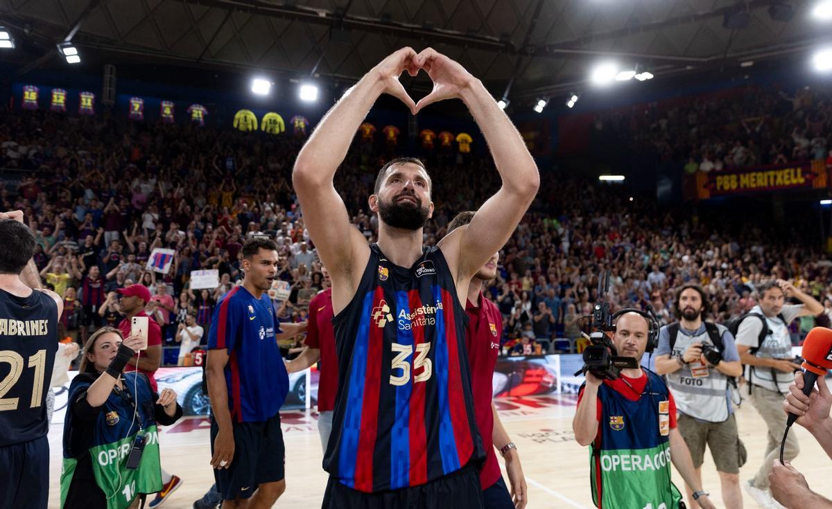 ¿Sera el último partido de Mirotic? Las imágenes más emotivas del jugador tras el segundo partido de la final ¿Sera el último partido de Mirotic? Las imágenes más emotivas del jugador tras el segundo partido de la final