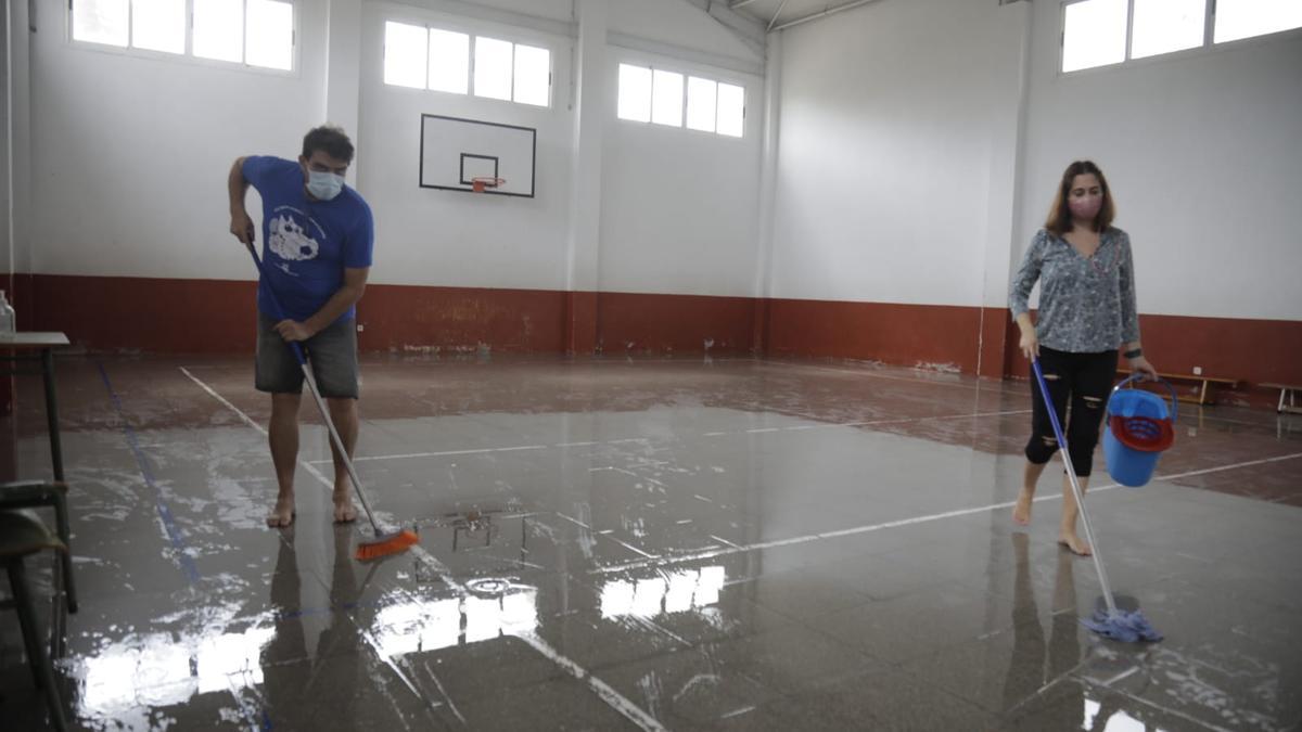 La gota fría provoca inundaciones en Santanyí