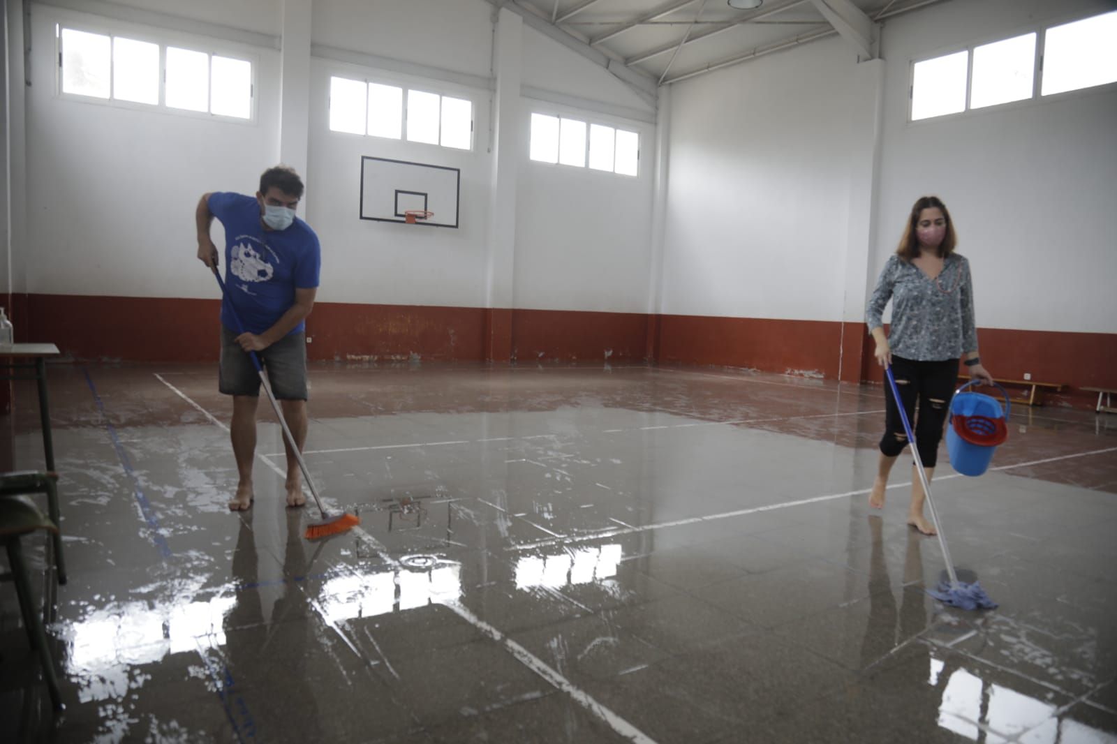 La gota fría provoca inundaciones en Santanyí