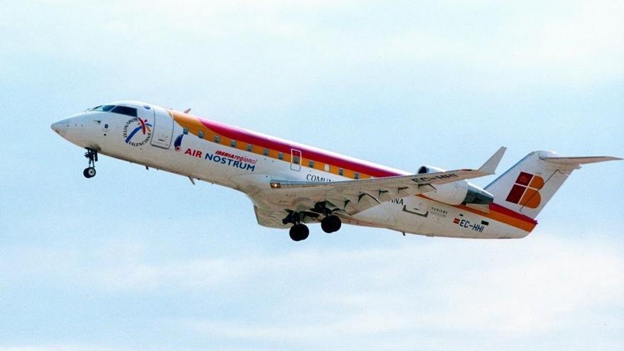 Air Nostrum recupera la ruta Valencia-Barcelona desde este domingo