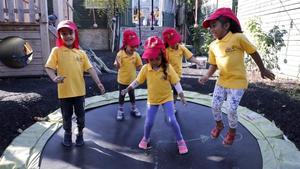 zentauroepp53606743 children jump on a trampoline at the little darling home bas200601194531