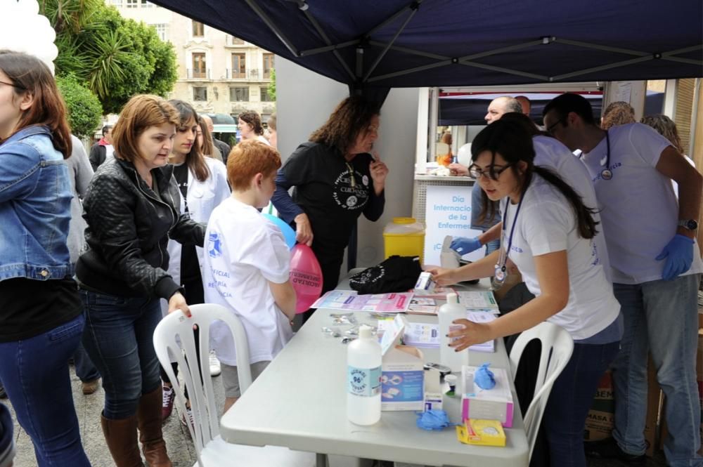 Las enfermeras celebran su día en Murcia