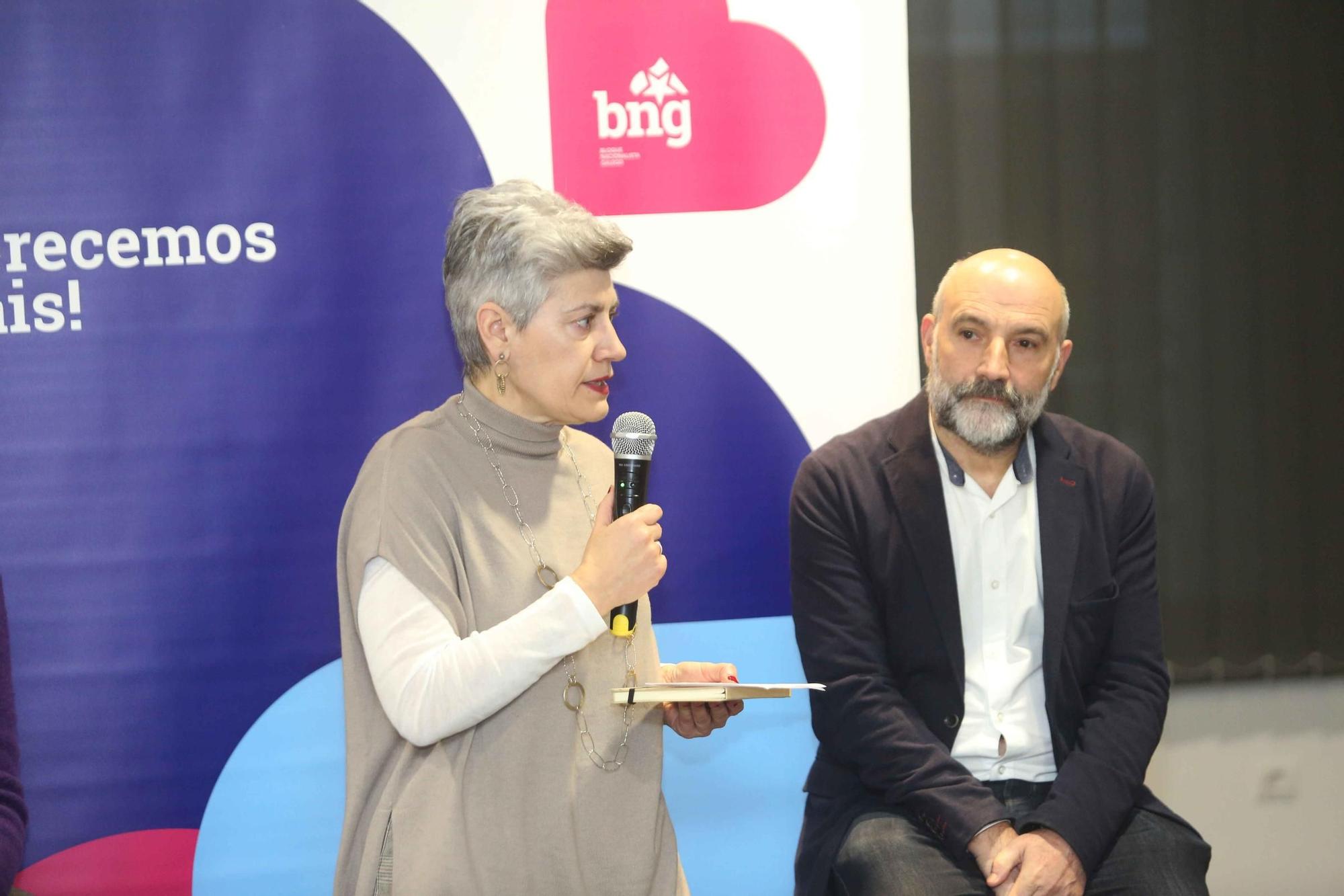 El BNG defiende en A Coruña su gestión hacia los mayores