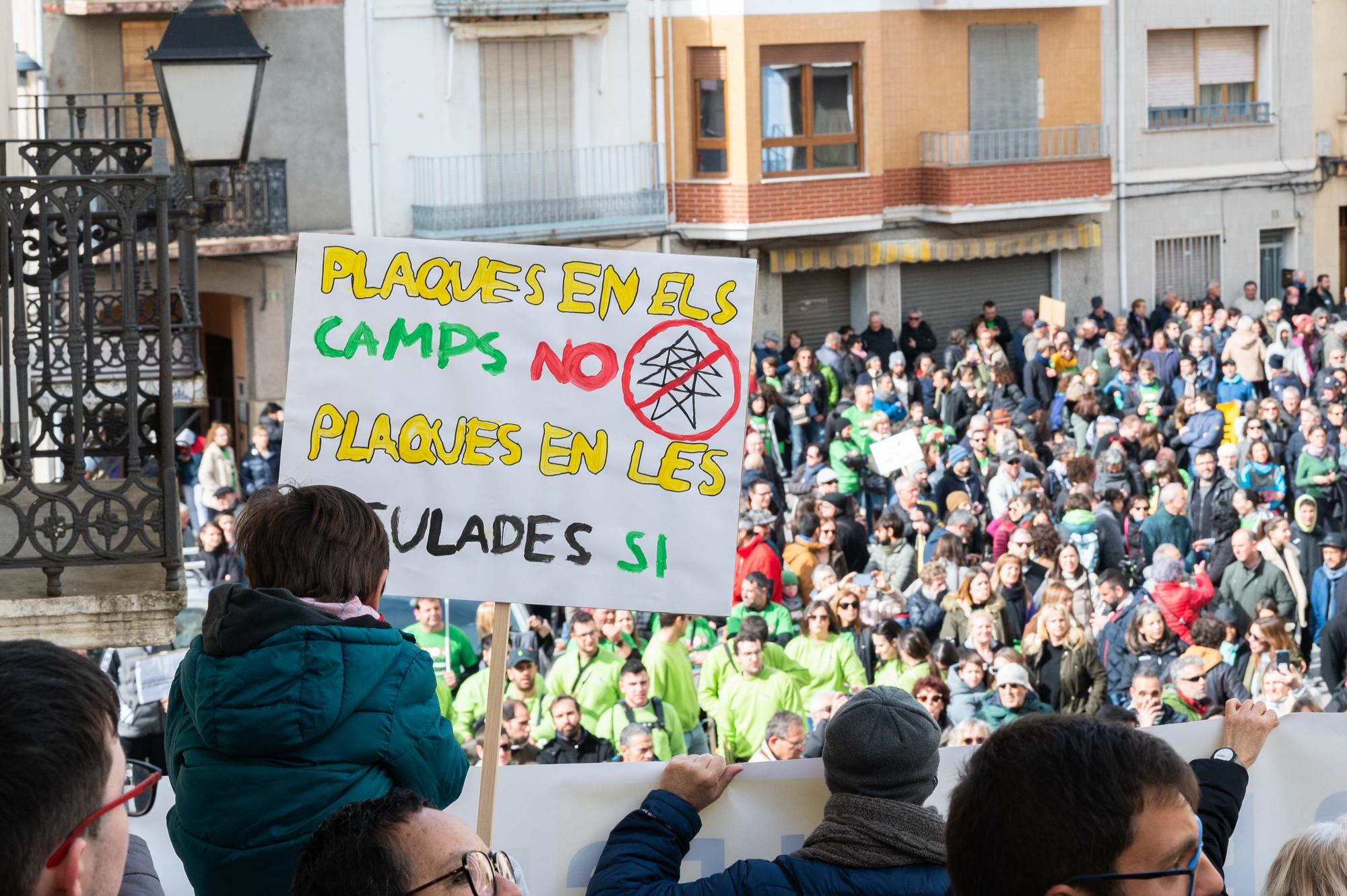 Masiva oposición en Coves de Vinromà a la MAGDA