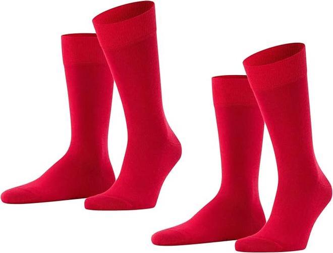 Calcetines rojos de mujer de Amazon