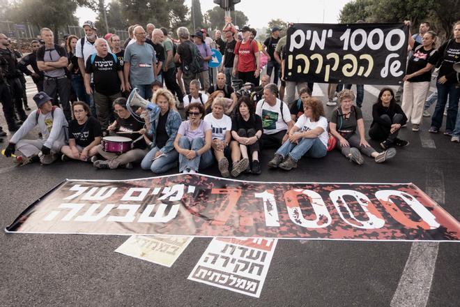 La sociedad israelí exige una comisión estatal de investigación 1.000 días después del ataque de Hamás del 7 de octubre